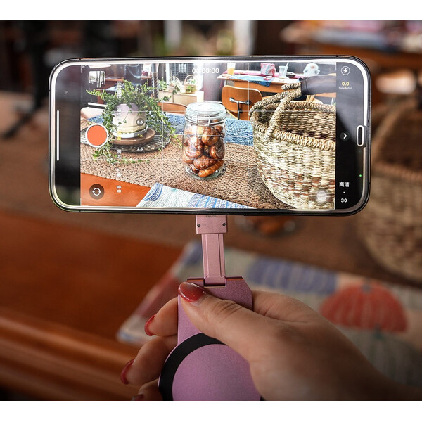 Leofoto Halterung PM-05 Magnetischer Smartphonehalter Pink