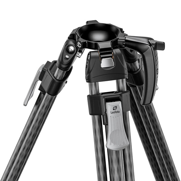 Leofoto Carbon-Dreibeinstativ LVF-143C+FH-5L