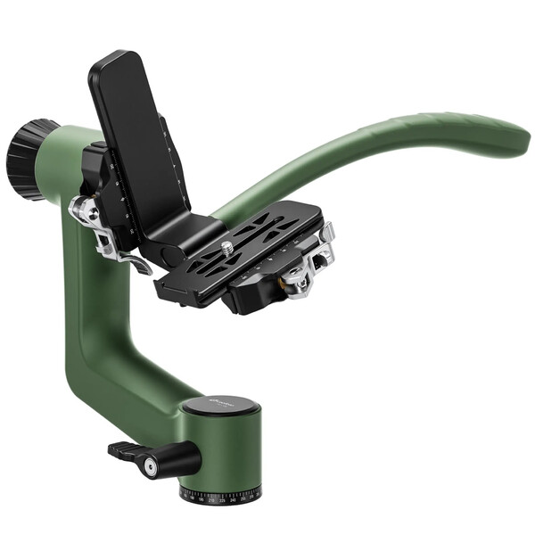 Leofoto 2-way-panheads PG-3SL green
