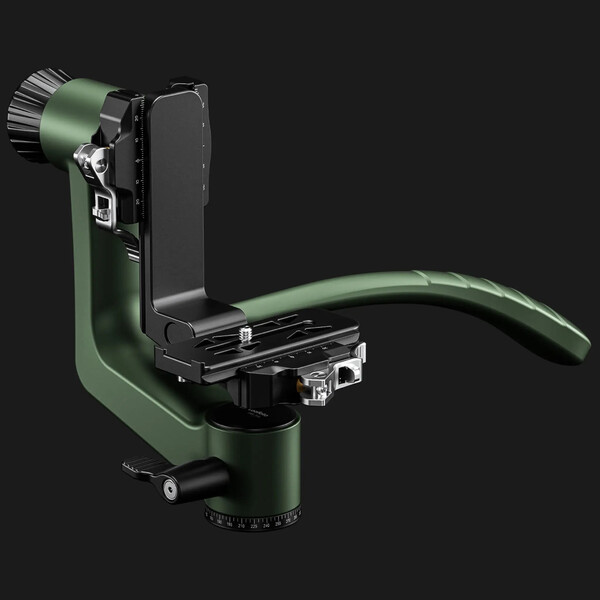 Leofoto 2-way-panheads PG-3SL green