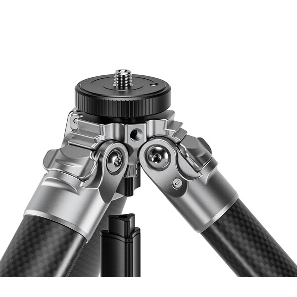 Leofoto Carbon-Dreibeinstativ AZ-204C+LH-25R Azure Half Silver