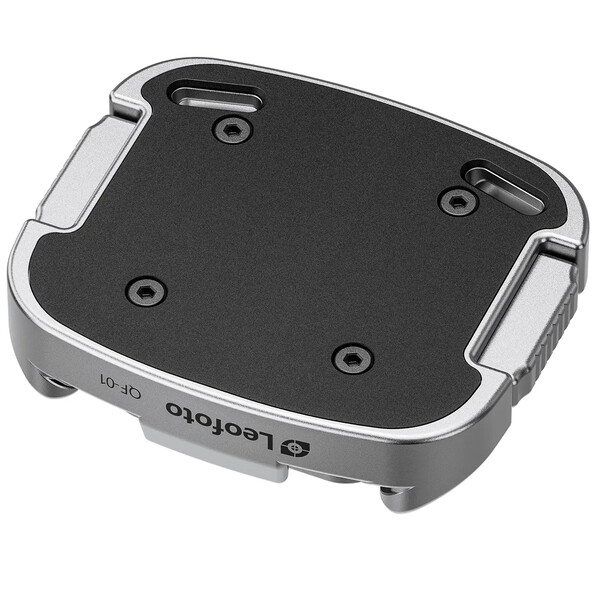 Leofoto Schnellkupplung QF-01+QP-38 silber