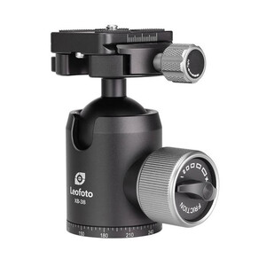 Leofoto Tripod ball-head XB-38 Panorama function + quick release plate BPL-50