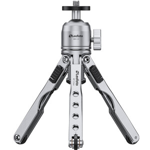 Leofoto Tischstativ MT-03mini+MBH-20 silver