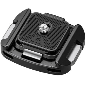 Leofoto Fast coupling QF-01+QP-38 black
