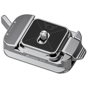 Leofoto Schnellkupplung QF-02+QP-38 silver