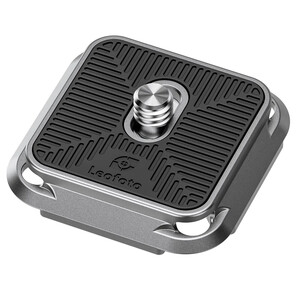 Leofoto Schnellwechselplatte QP-38 silver