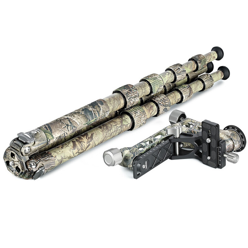 Leofoto Carbon tripod LS-365C Ranger + PG-1 Gimbal Full Camo