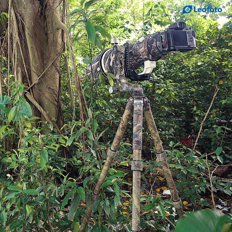 Leofoto Carbon tripod LS-365C Ranger + PG-1 Gimbal Full Camo