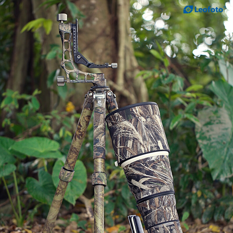 Leofoto Carbon tripod LS-365C Ranger + PG-1 Gimbal Full Camo