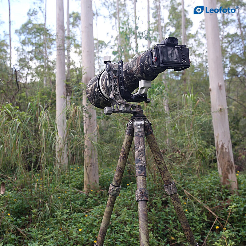 Leofoto Carbon-Dreibeinstativ LS-365C Ranger + PG-1 Gimbal Full Camo