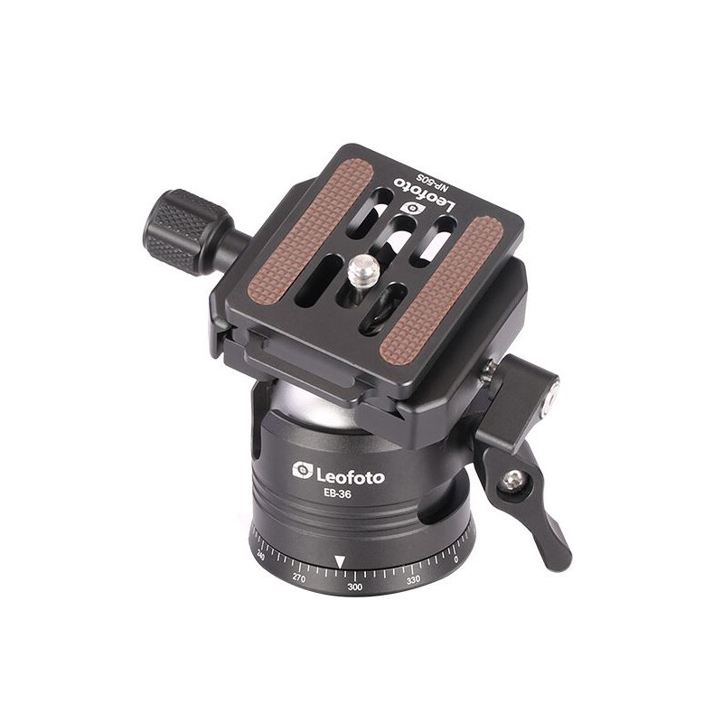 Leofoto Tripod ball-head EB-36 + NP-50S quick release plate
