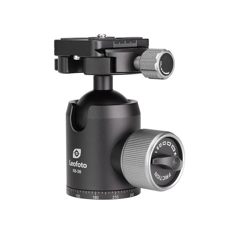 Leofoto Tripod ball-head XB-38 Panorama function + quick release plate BPL-50