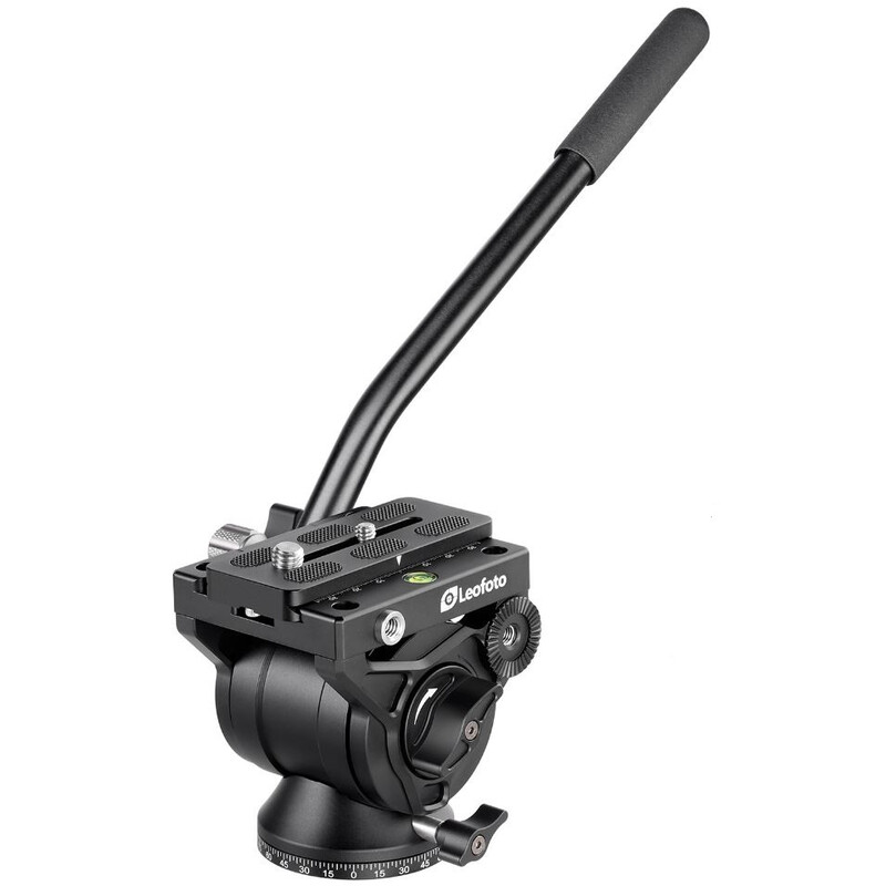 Leofoto Carbon Monopod MF-324CL + Pan-Tilt Head VD-04 + Video Tilt Head BV-10