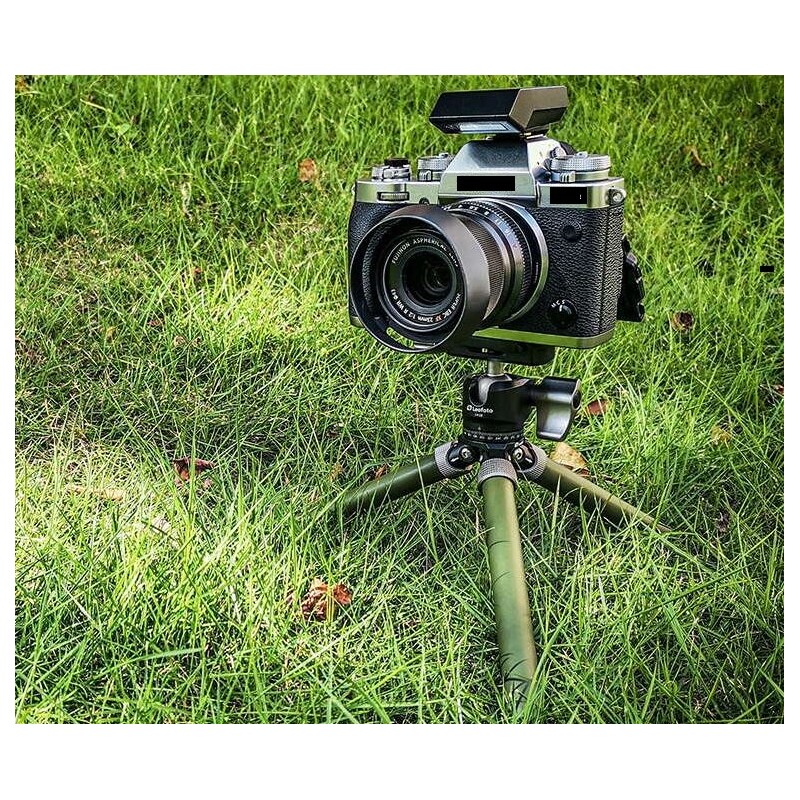 Leofoto Tischstativ MT-02C+LH-22 Olive