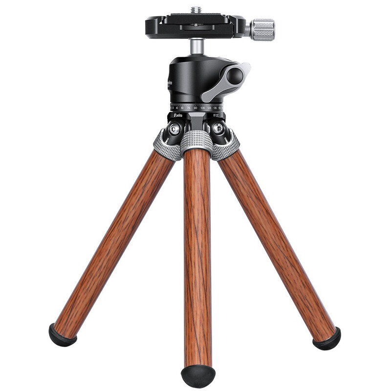Leofoto Tabletop tripod MT-02C+LH-22 Wooden Color