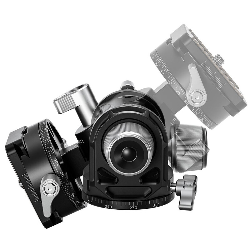 Leofoto Stativ-Getriebekopf G3+BPL-50