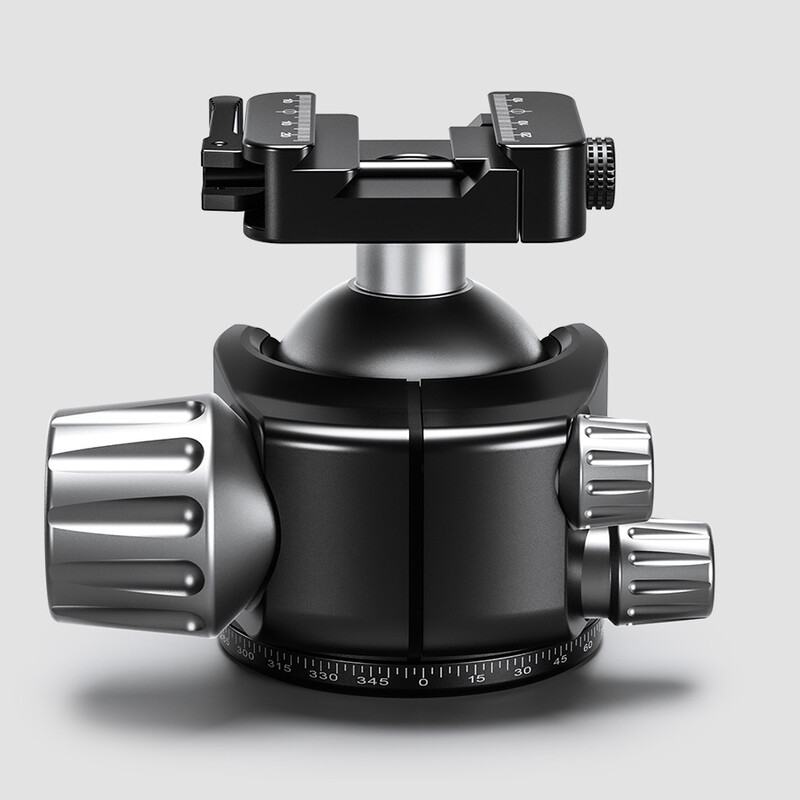 Leofoto Tripod ball-head LH-55 SC ballhead with Arca-Swiss & Picatinny mount