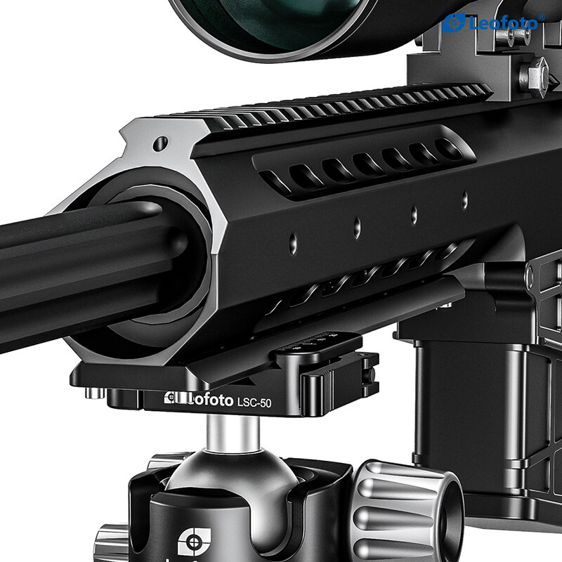 Leofoto Tripod ball-head LH-55 SC ballhead with Arca-Swiss & Picatinny mount