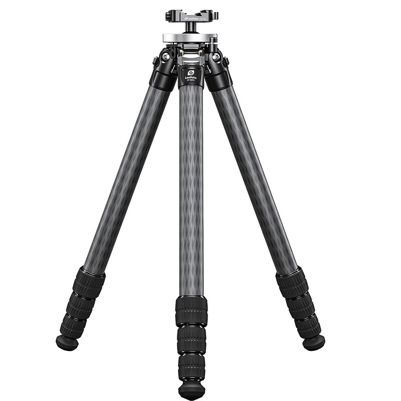 Leofoto ST-364C carbon tripod with rifle mount