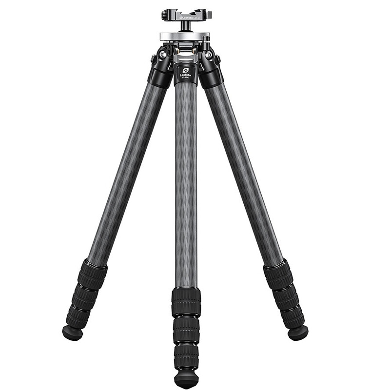 Leofoto ST-324C carbon tripod with rifle mount