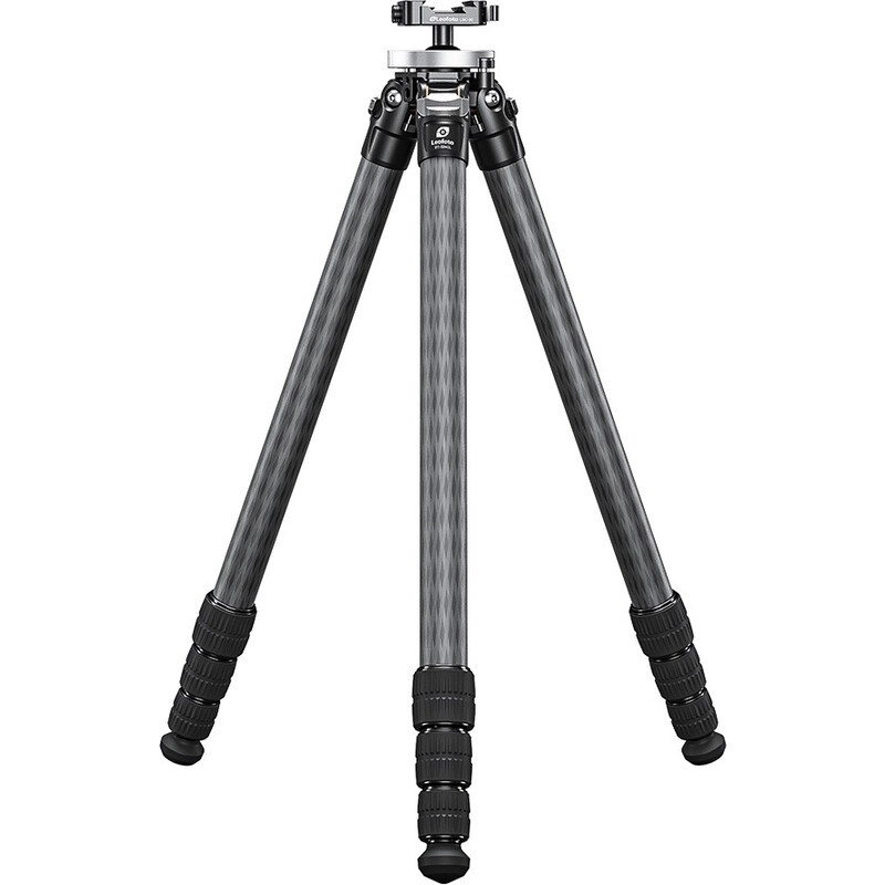 Leofoto ST-324CL carbon tripod with rifle mount