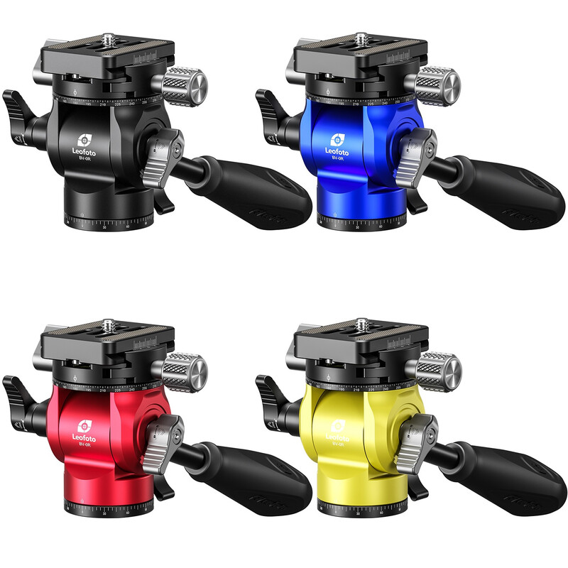 Leofoto Video tilt head BV-0R red