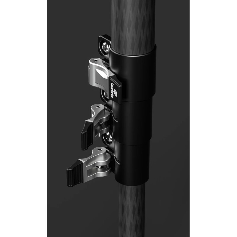 Leofoto Carbon Monopod MF-324C + Pan-Tilt Head VD-04 + Video Tilt Head BV-10