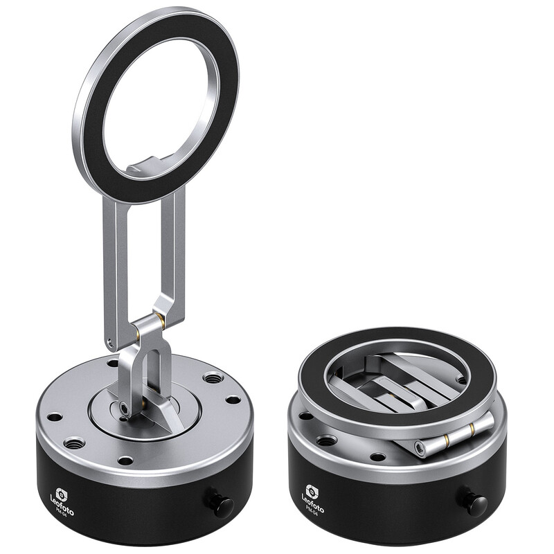 Leofoto Mounting PM-04 Magnetic mobile phone holder with electric suction cup