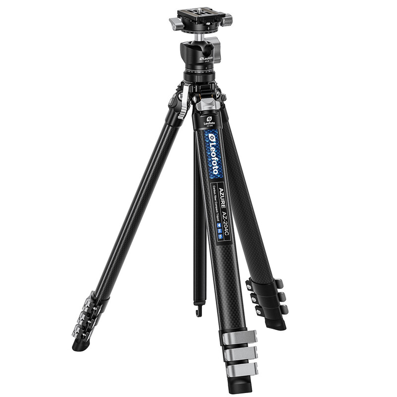 Leofoto Carbon-Dreibeinstativ Azure AZ-204C + Kugelkopf LH-25R