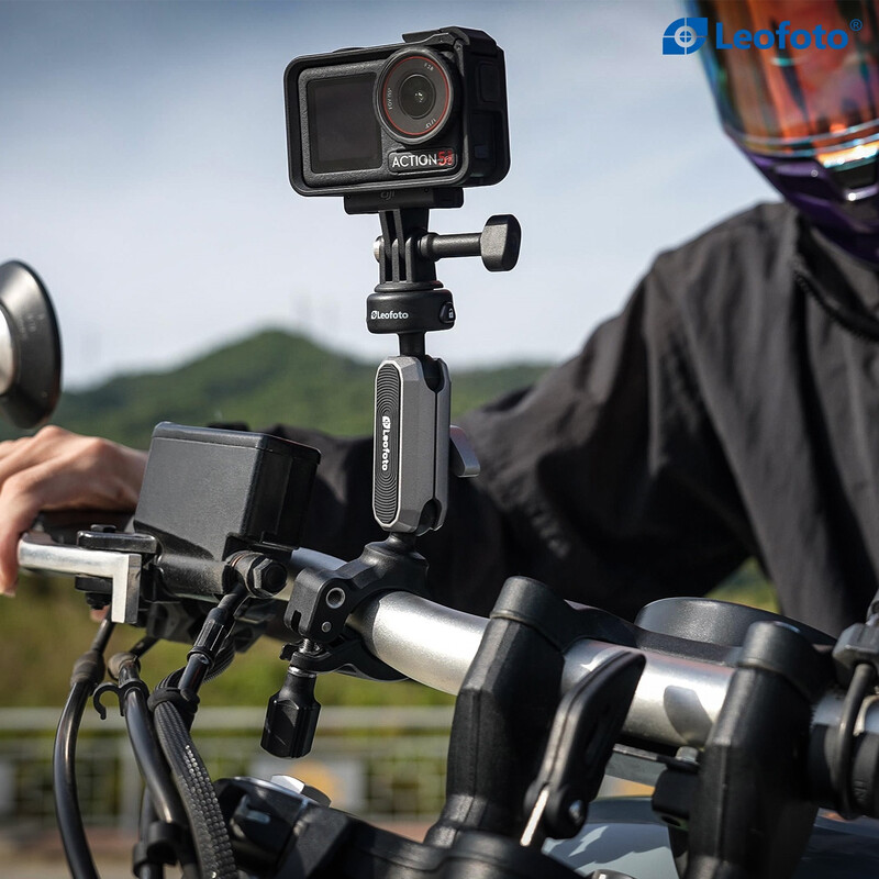 Leofoto Tripod LAC-02 steering wheel clamp for action cameras