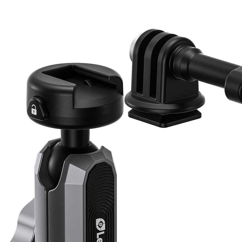 Leofoto Tripod LAC-02 steering wheel clamp for action cameras