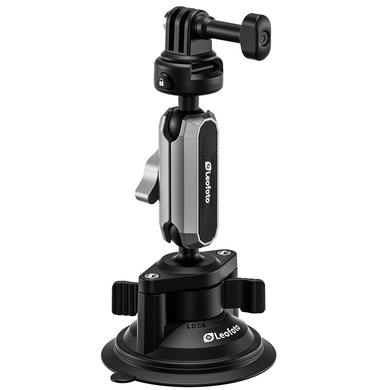 Leofoto Tripod LAC-04 Suction mount for action cameras