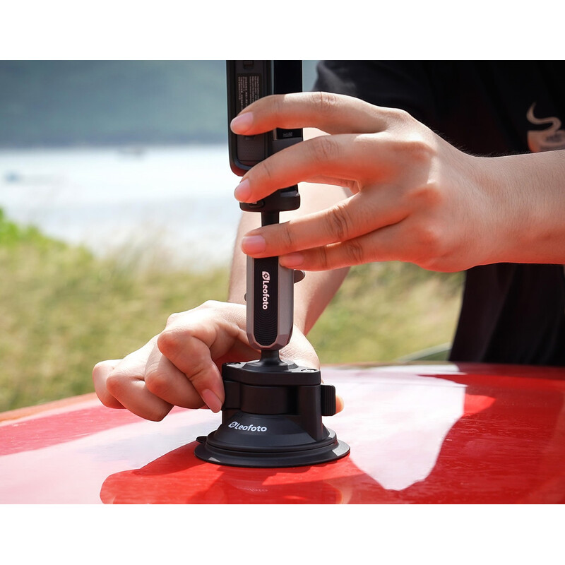 Leofoto Tripod LAC-04 Suction mount for action cameras