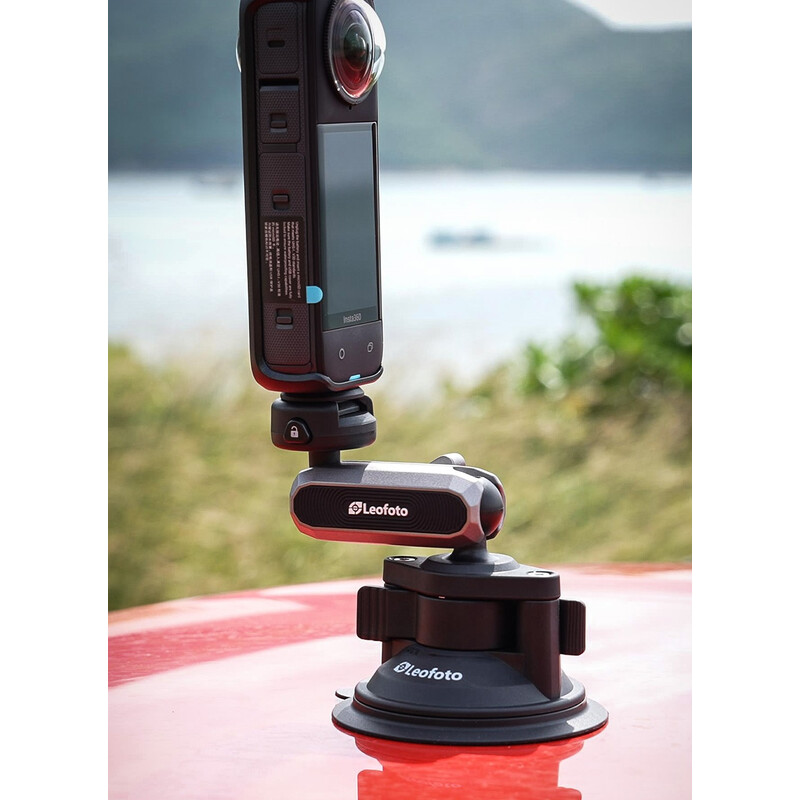 Leofoto Tripod LAC-04 Suction mount for action cameras