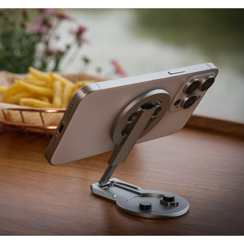 Leofoto Mounting PM-05 Magnetic Smartphone Holder Misty Gray