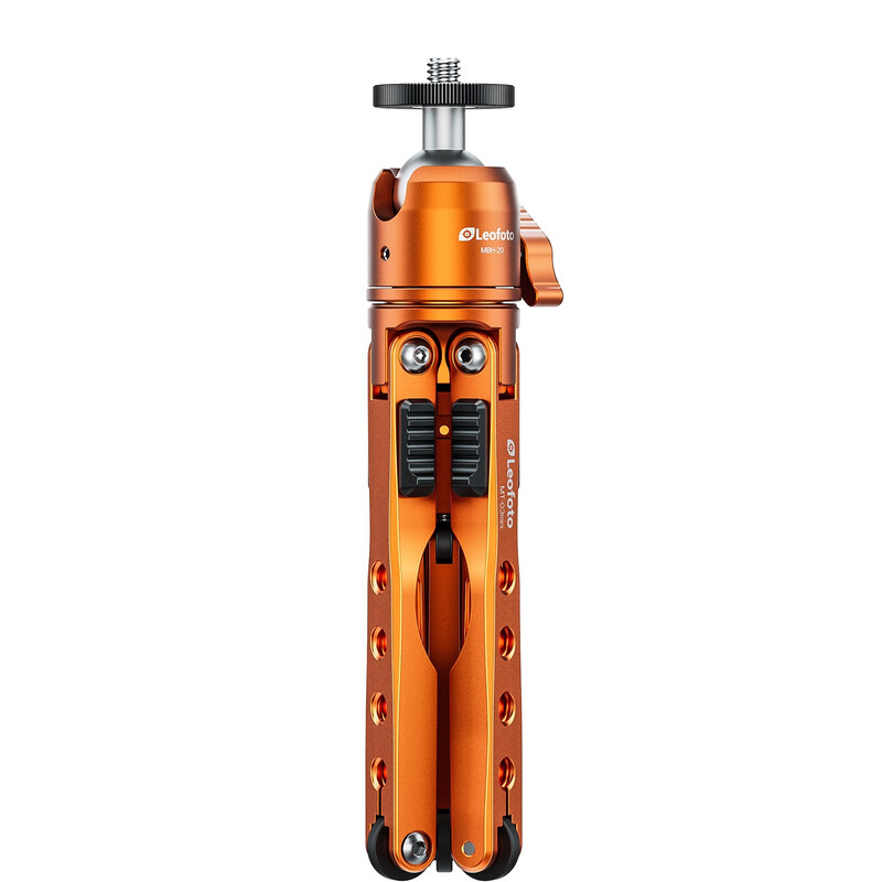 Leofoto Tabletop tripod MT-03mini+MBH-20 Orange