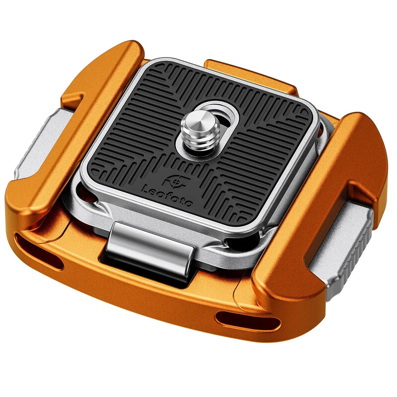 Leofoto Schnellkupplung QF-01+QP-38 Orange