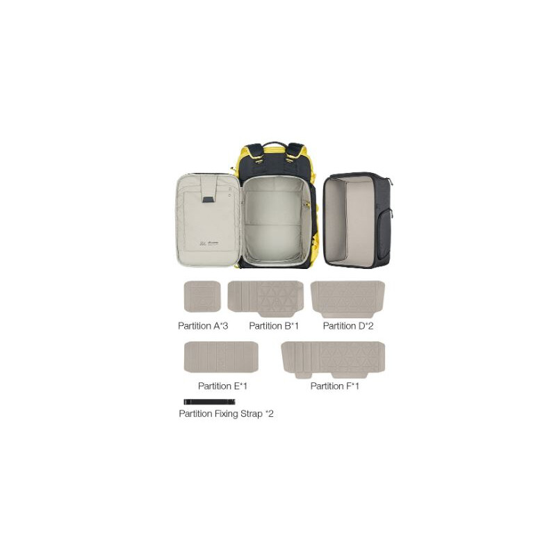 Leofoto Backup Backpack 35L BPA-35L-BL black (Bag + Large Insert)