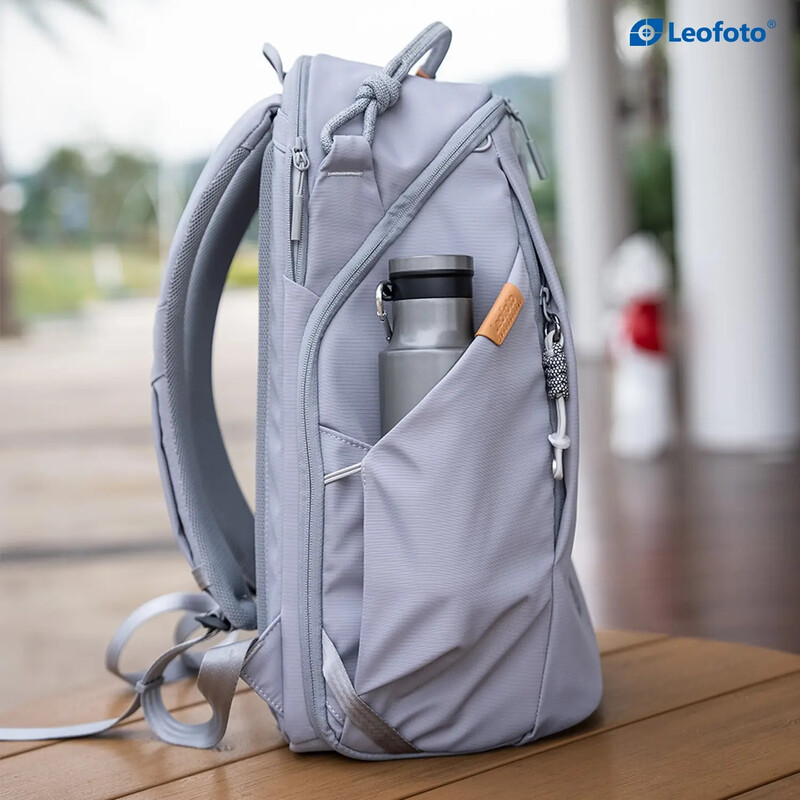 Leofoto Daily Lite Backpack 17L Morning Mist Gray (Bag + Cube)