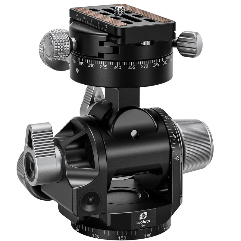 Leofoto Geared tripod head G4 PROM