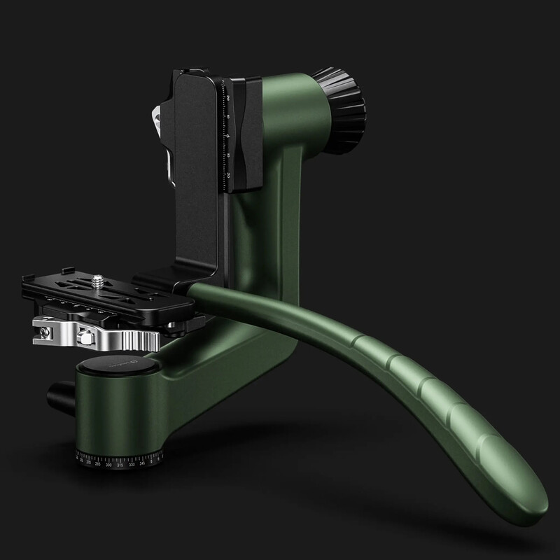 Leofoto 2-way-panheads PG-3SL green