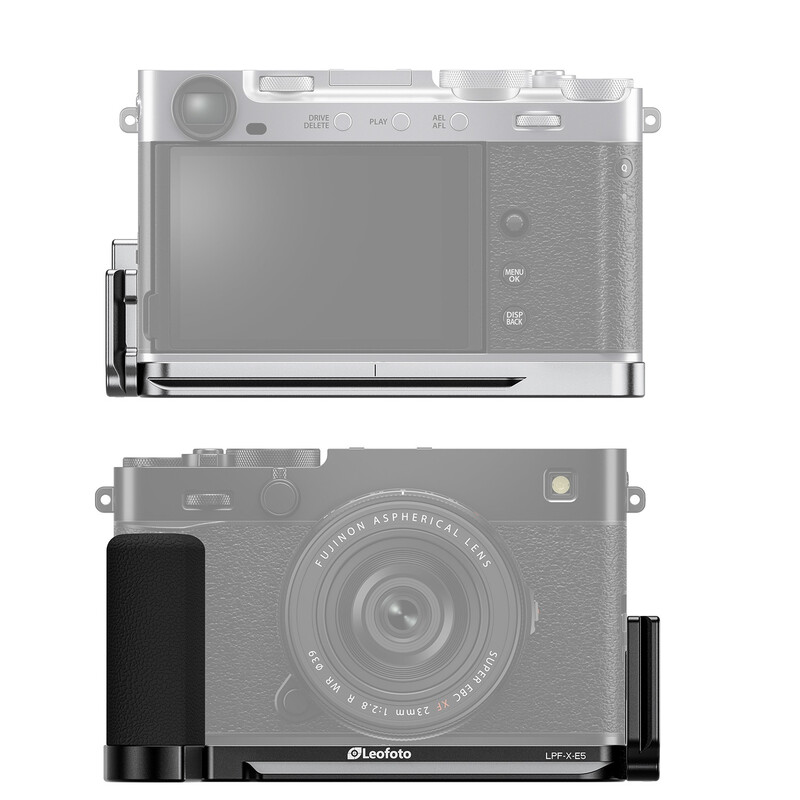 Leofoto L-Halterung LPF-X-E5 passend für Fujifilm X-E5 silber