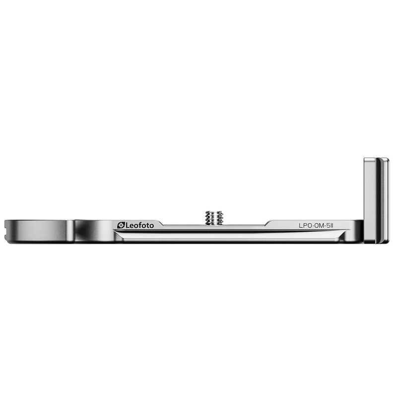 Leofoto L-bracket LPO-OM-5II suitable for OM-5 II silver
