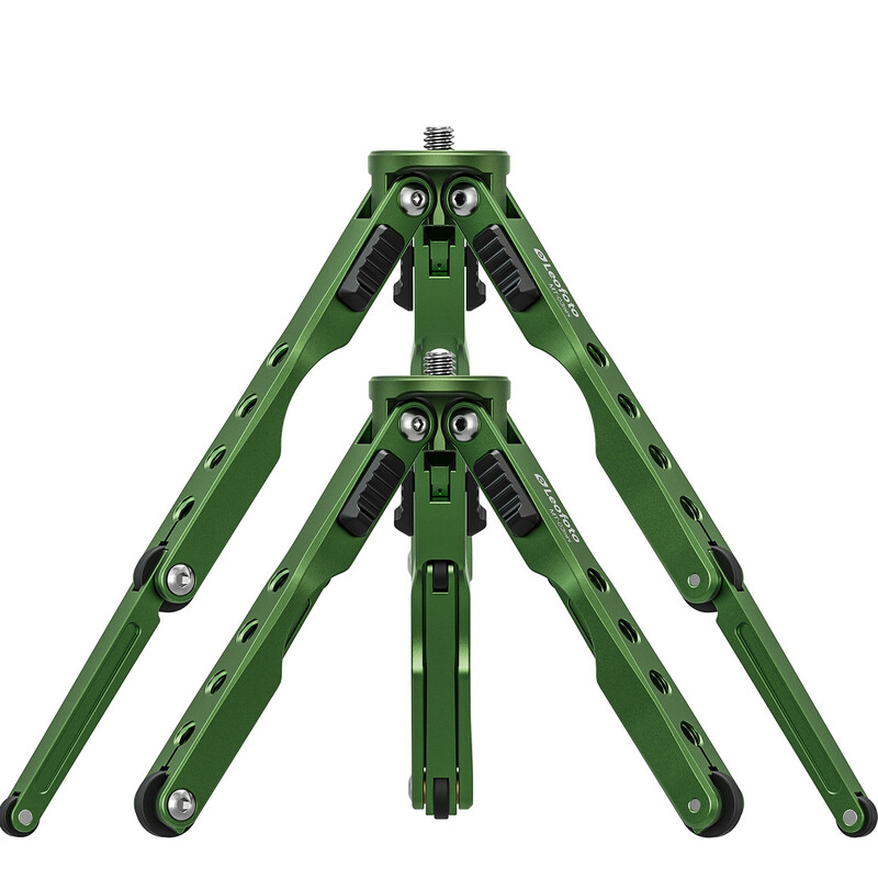 Leofoto Tabletop tripod MT-03mini+MBH-20 green